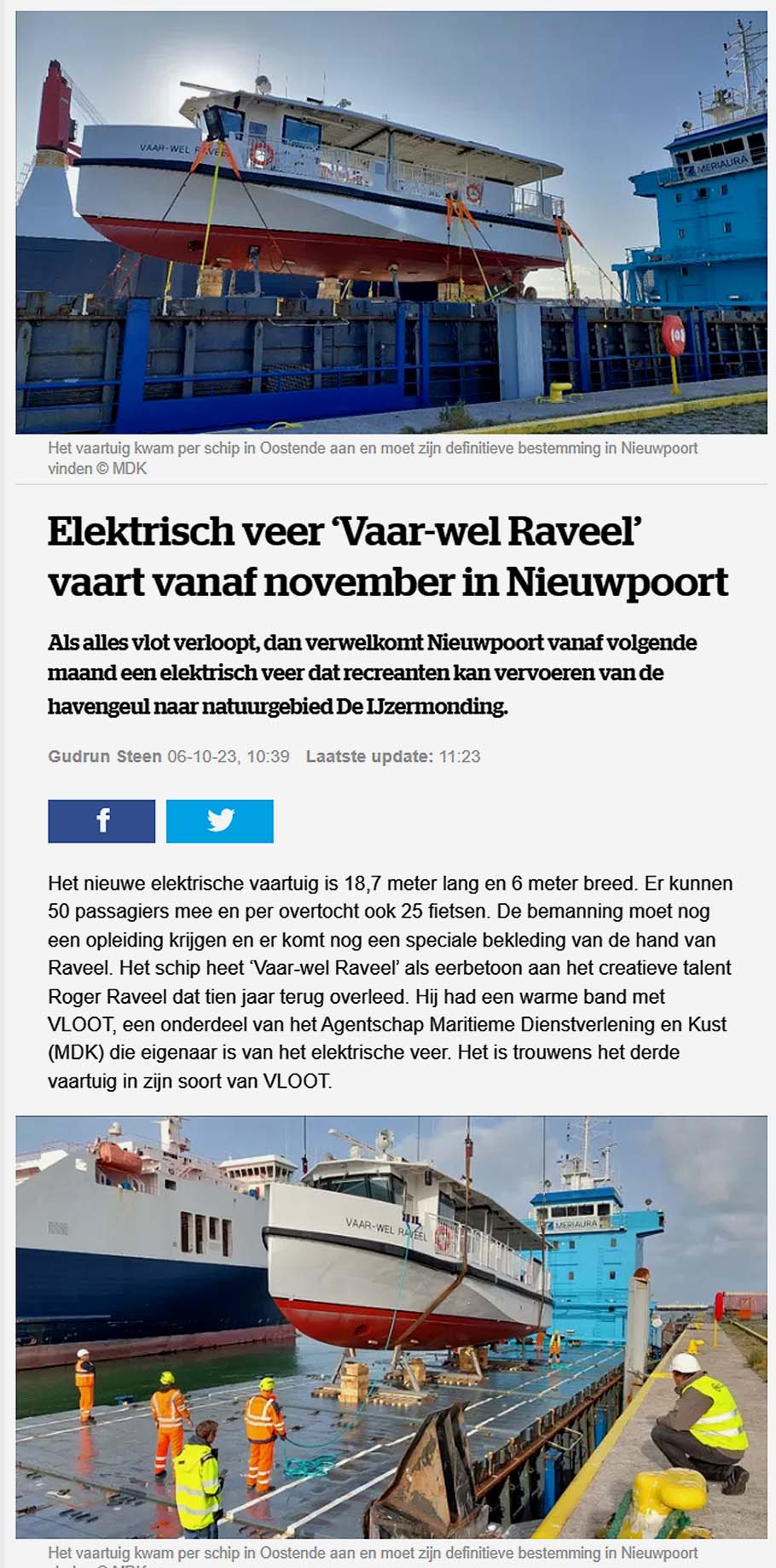 pers electriche veerboot